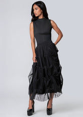 Gathered Parachute Tulle Skirt Skirts Kate Hewko 