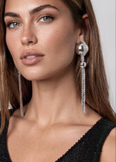 Gemstone Ball Drop Earrings Earrings Kate Hewko 