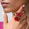 Gemstone Crab Ring Rings Kate Hewko 