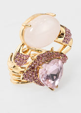 Gemstone Crab Ring Rings Kate Hewko 