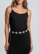 Gemstone Medallion Chain Belt Belts Kate Hewko 