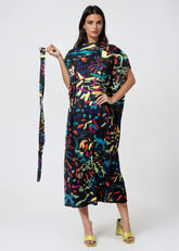 Geometric Belted Dress Dresses Kate Hewko 