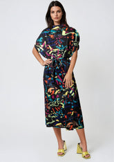 Geometric Belted Dress Dresses Kate Hewko 