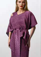 Glitter Wrap Dress Set Two Piece Sets Kate Hewko 