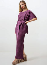 Glitter Wrap Dress Set Two Piece Sets Kate Hewko 