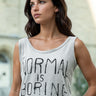 Graphic Print Crop Tank Top Tank Tops Kate Hewko 