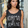 Graphic Print Crop Tank Top Tank Tops Kate Hewko 