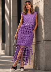 Heart Crochet Skirt Set Two Piece Sets Kate Hewko 