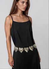 Heart Link Waist Belt Belts Kate Hewko Silver 