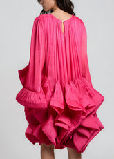 High Low Drama Ruffle Tunic Dress Dresses Kate Hewko 