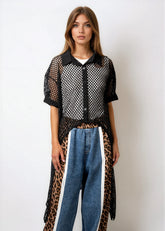 High Low Fishnet Layering Piece Layering Pieces Kate Hewko 