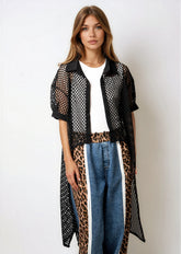 High Low Fishnet Layering Piece Layering Pieces Kate Hewko 