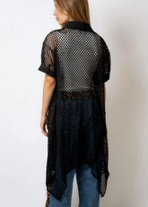 High Low Fishnet Layering Piece Layering Pieces Kate Hewko 