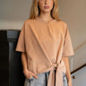 Hip Tie Short Sleeve Tee Tees Kate Hewko 
