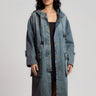 Hooded Utility Denim Jacket Outerwear Kate Hewko 