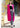 Hot Pink Oversized Knit Vest Vests Kate Hewko 