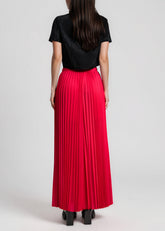 Hot Pink Pleated Pants Pants Kate Hewko 