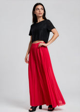 Hot Pink Pleated Pants Pants Kate Hewko 