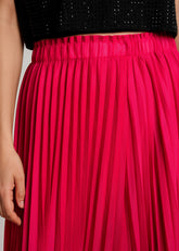 Hot Pink Pleated Pants Pants Kate Hewko 