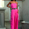 Hot Pink Utility Jumpsuit Rompers Kate Hewko 