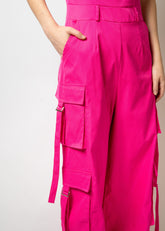 Hot Pink Utility Jumpsuit Rompers Kate Hewko 