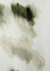 Ink Wash Mock Neck Kaftan Dress Dresses Kate Hewko 