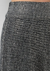 Knitted Rhinestone Pencil Skirt Skirts Kate Hewko 