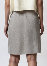 Knitted Rhinestone Pencil Skirt Skirts Kate Hewko 