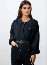 Knitted Utility Pant Set Two Piece Sets Kate Hewko 