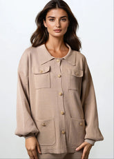 Knitted Utility Pant Set Two Piece Sets Kate Hewko 