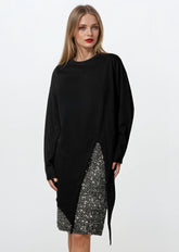 Knot Front Long Sleeve Top Long Sleeve Tees Kate Hewko 