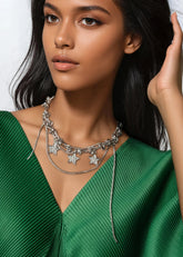 Knotted Star Chain Necklace Necklaces Kate Hewko 