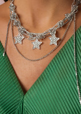 Knotted Star Chain Necklace Necklaces Kate Hewko 