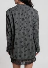 Lace Floral Patchwork Blazer Blazers Kate Hewko 