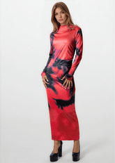 Lava Ruched Bodycon Dress Dresses Kate Hewko 