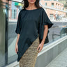 Layered Asymmetrical Batwing Blouse Blouses Kate Hewko 