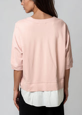 Layered Hem Short Sleeve Tee Tees Kate Hewko 