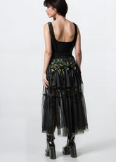 Layered Tulle Rivet Overalls Overalls Kate Hewko 