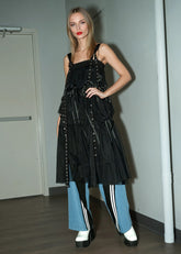 Layered Tulle Rivet Overalls Overalls Kate Hewko 