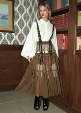 Layered Tulle Rivet Overalls Overalls Kate Hewko 