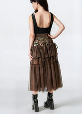 Layered Tulle Rivet Overalls Overalls Kate Hewko 