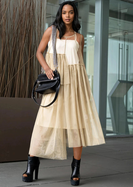 【Tocco】Transparent hem setup dress Transparent hem setup dress(934-1) – ALTIERA