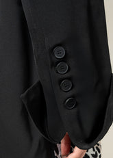 Leopard Head Embroidered Blazer Blazers Kate Hewko 