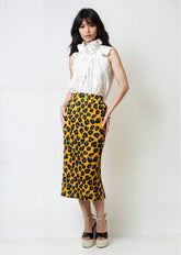 Leopard Print Tube Skirt Skirts Kate Hewko 