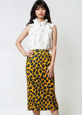 Leopard Print Tube Skirt Skirts Kate Hewko 