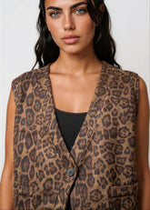Leopard Print Two Piece Set Two Piece Sets Kate Hewko 