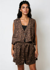 Leopard Print Two Piece Set Two Piece Sets Kate Hewko 