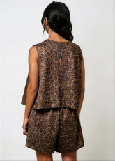 Leopard Print Two Piece Set Two Piece Sets Kate Hewko 