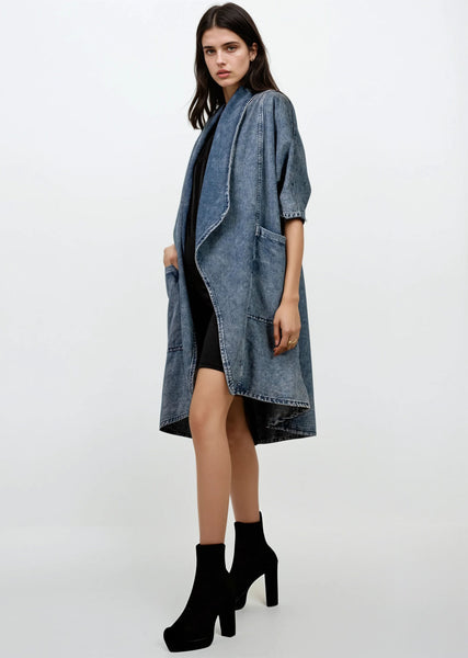 Lightweight Denim Cardigan - Kate Hewko