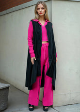 Lightweight Drawstring Zip Vest Vests Kate Hewko 